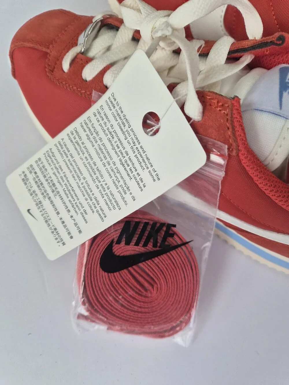 *NWT* [Nike] Women's Cortez In Picante Red & University Blue, Size 8